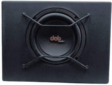 CAIXA PASSIVA DAB AUDIO 8" TRAPEZIO DUTADA 200W RMS 2 OHMS