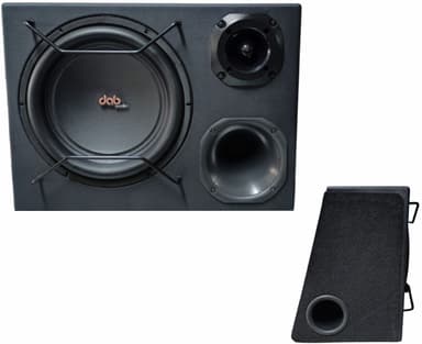 CAIXA PASSIVA DAB AUDIO 12" TRIO TRAPEZIO DUTADA 450W RMS 2 OHMS