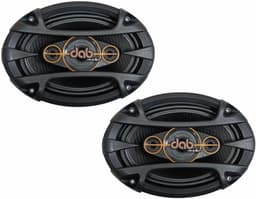 ALTO FALANTE DAB AUDIO 6X9 POLEGADAS QUADRIAXIAL 200W RMS 4 OHMS LINE BLACK