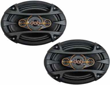 ALTO FALANTE DAB AUDIO 6X9 POLEGADAS QUADRIAXIAL 200W RMS 4 OHMS LINE BLACK