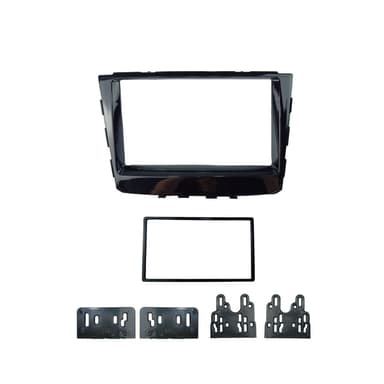 MOLDURA PAINEL 2 DIN HYUNDAI CRETA 2017 EM DIANTE BLACK PIANO JAPONES CHINES