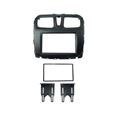 MOLDURA 7" RENAULT SANDERO LOGAN 2015 EM DIANTE PRETO CHINES/JAPONES