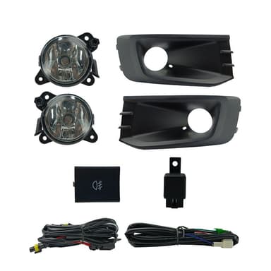 FAROL DE MILHA SAVEIRO G6 MOLDURA PRETA BOTAO PAINEL MODELO ORIGINAL