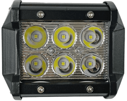 FAROL DE LED RETANGULAR 18W 9,8X8X6,5 CM