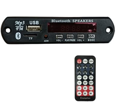 RECEPTOR BLUETOOTH / FM / SD/ AUX C/ CONTROLE