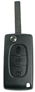 CARCACA CHAVE CITROEN 3 BOTOES