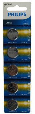 PILHA P/ ALARME 2025 3V MOEDA PHILIPS EMB. C/5