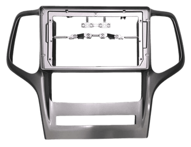 MOLDURA 9" JEEP GRAND CHEROKEE 2010/2013 PRATA AIKON