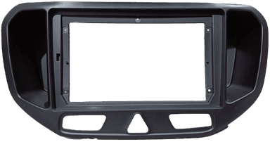 MOLDURA 9" CHEVROLET SPIN 2013 / 2018 PRETO FOSCO AIKON