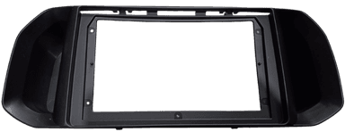 MOLDURA 9" CHEVROLET SPIN 2019 / 2023 PRETO FOSCO AIKON