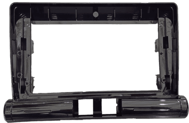 MOLDURA 9" CITROEN C4 CACTUS 2018 / 2024 DE ENTRADA BLACK PIANO AIKON