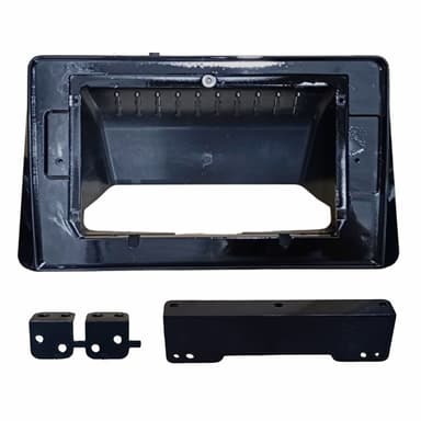 MOLDURA 10" MITSUSUBISHI ECLIPSE S-CROSS 2018/2019 PRETO FOSCO AIKON