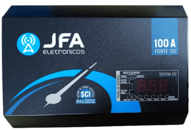 FONTE CARREGADOR DE BATERIA 100 AMPERES SCI JFA