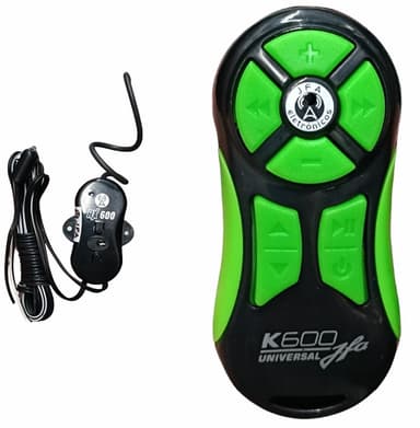 CONTROLE DISTANCIA CX PRETO / TECLA VERDE JFA