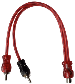 CABO SILICONADO RCA Y 2M + 1F VERMELHO FLEXIVEL SILICONE KX3