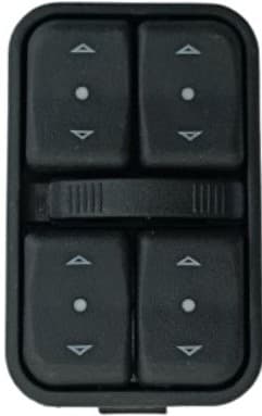 INTERRUPTOR VIDRO AGILE / NOVA MONTANA QUADRUPLO LED AZUL FIRST
