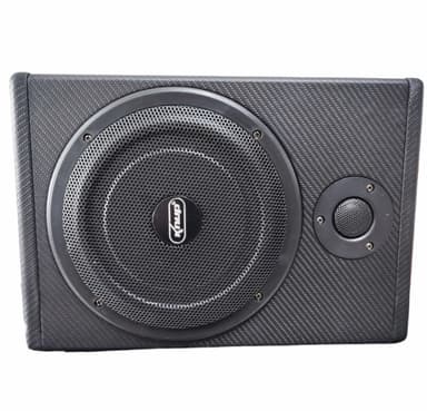 CAIXA AMPLIFICADA KNUP 8" + 1 MINI TWEETER SLIM 1 CANAL 200W RMS