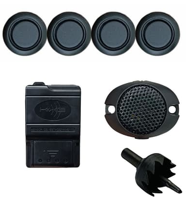 SENSOR DE ESTACIO. KX3 FRONTAL SONORO PRETO FOSCO