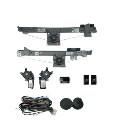 KIT VIDRO GOL QUADRADO / PARATI 2 PORTAS INTERRUPTOR NO CONSOLE MODULO AW52OEM ANTIESMAGAMENTO