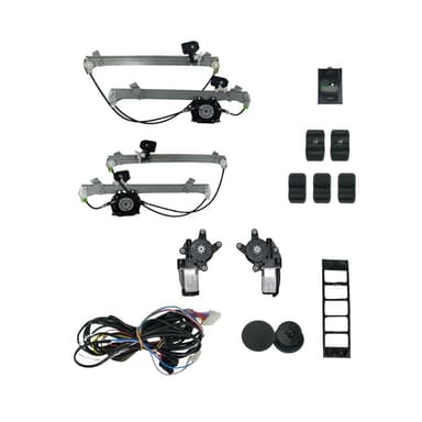 KIT VIDRO GOL BOLA 4P DIANT. SAVEIRO BOLA 2P INTERRUPTOR NO PAINEL GRADE E TAPA BURACO MODULO TSM2D
