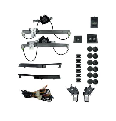 KIT VIDRO UNO 2 PORTAS ANTIGO LED AMBAR C/ MODULO TSM2D S/ ANTIESMAGAMENTO