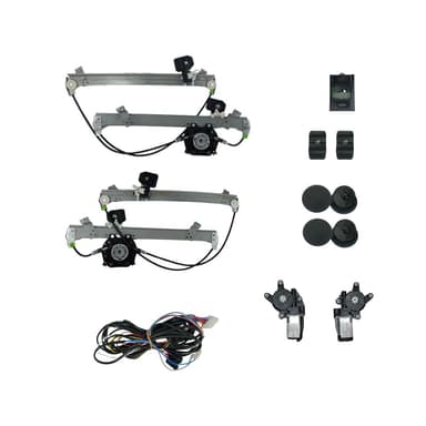 KIT VIDRO GOL BOLA 4P DIANT. SAVEIRO BOLA 2P INTERRUPTOR NO PAINEL MODULO TMS2D