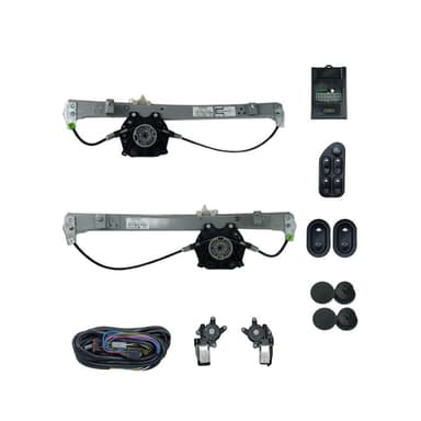 KIT VIDRO FIESTA AMAZOM 4P TRASEIRO C/ MODULO TSM2D S/ ANTIESMAGAMENTO