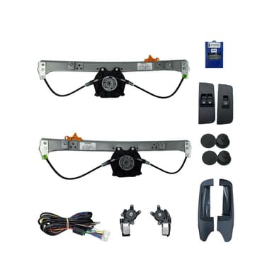 KIT VIDRO PALIO NOVO / STRADA 2 PORTAS  C/ MODULO TSM2DBE S/ ANTIESMAGAMENTO
