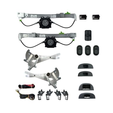 KIT VIDRO S10 ANTIGA TRASEIRA MODULO AW52OEM C/ ANTIESMAGAMENTO