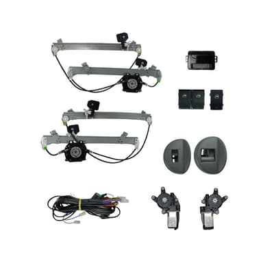 KIT VIDRO GOL / SAVEIRO G4 MOLDURA CINZA MAQUINA ASAP MODULO AW52OEM
