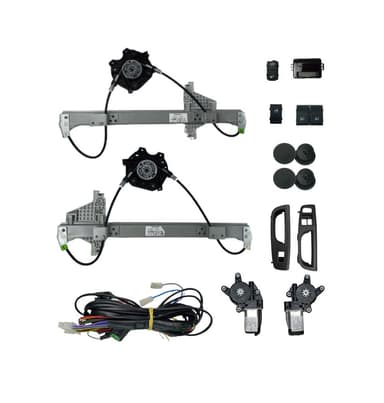 KIT VIDRO GOL G6/G7 2 PORTAS SAVEIRO G5/G6/G7 C/ LOOK DOOR MAQUINA ASAP MODULO AW52OEM
