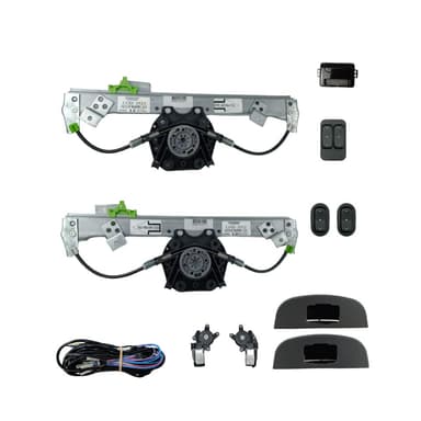 KIT VIDRO CELTA 4P TRAS. 2002 ATE 2016 PRISMA 4P TRAS. ATE 2012 MODULO AW52OEM C/ ANTIESMAGAMENTO