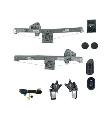 KIT VIDRO FIESTA AMAZOM 2002 ATE 2014 C/ MODULO TSM2D S/ ANTIESMAGAMENTO
