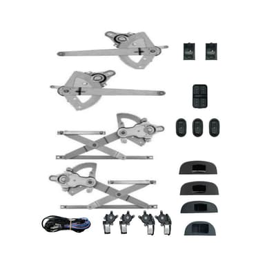 KIT VIDRO HILUX 4 PORTAS COMPLETO 2015 EM DIANTE SUB CELTA C/ MODULO TSM2D S/ ANTIESMAGAMENTO