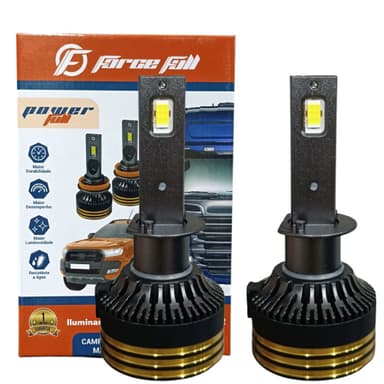 LAMPADA LED POWER FULL H1 120W PAR 24V TRUCK C/ CANCELLER FORCE FULL