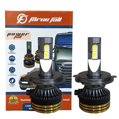 LAMPADA LED POWER FULL H4 120W PAR 24V TRUCK C/ CANCELLER FORCE FULL