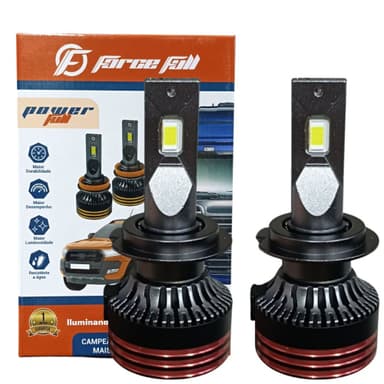 LAMPADA LED POWER FULL H7 120W PAR 12V C/ CANCELLER FORCE FULL