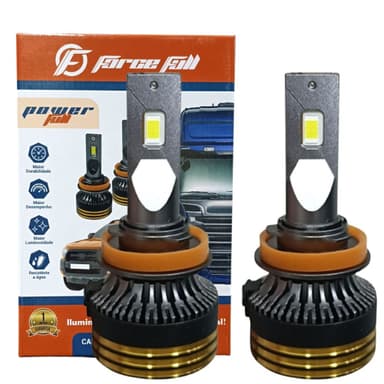LAMPADA LED POWER FULL H8/H11 120W PAR 24V TRUCK C/ CANCELLER FORCE FULL