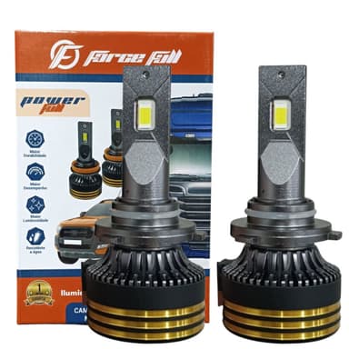 LAMPADA LED POWER FULL HB4 9006 120W PAR 24V TRUCK C/ CANCELLER FORCE FULL