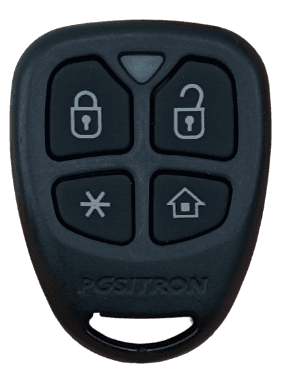 CONTROLE PX32 NOVO 4 TECLAS PRETO POSITRON