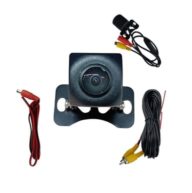 CAMERA DE RE 180 UNIVERSAL OLHO DE PEIXE FRONTAL