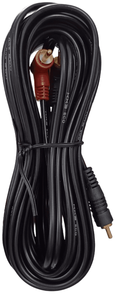 CABO RCA 5 MTS PRETO PONTA 90 G. UNIDADE KX3