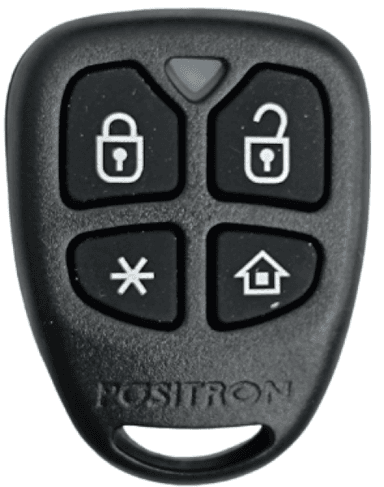 CONTROLE ALARME PX42 4 BOTOES POSITRON FLEX