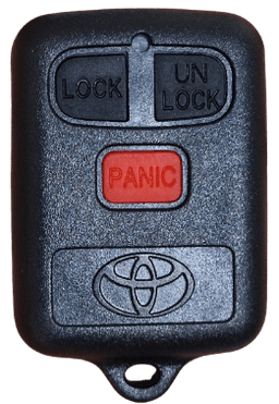 CAPA CONTROLE TOYOTA COROLLA ANTIGO 2 BOTOES + PANICO