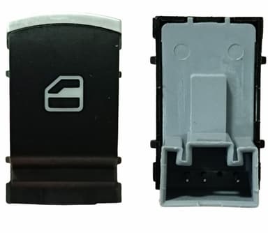 INTERRUPTOR VIDRO AMAROK JETTA TIGUAN TOUAREG PASSAT SIMPLES CROMADO