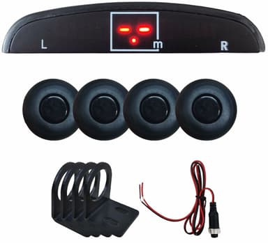 SENSOR DE ESTACIONAMENTO 24V PRETO PRO LINE