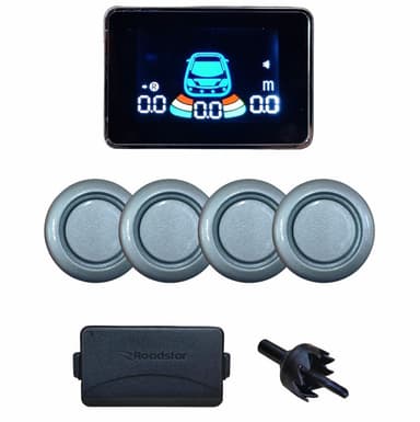 SENSOR DE ESTACIONAMENTO PRO LINE PRATA ROADSTAR COM TELA