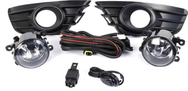 FAROL DE MILHA CITROEN C4 HATCH / C4 PALLAS 2008 > 2011 BOTAO MODELO UNIVERSAL SHOCKLIGHT