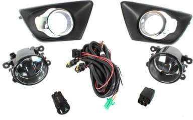 FAROL DE MILHA ECOSPORT 2012 > 2017 BOTAO MODELO UNIVERSAL SHOCKLIGH