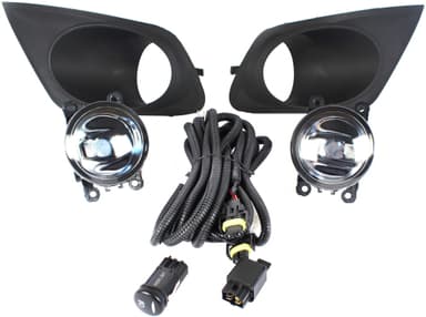 FAROL DE MILHA KA 2012 > 2014 BOTAO MODELO ORIGINAL COM GRADE SHOCKLIGHT